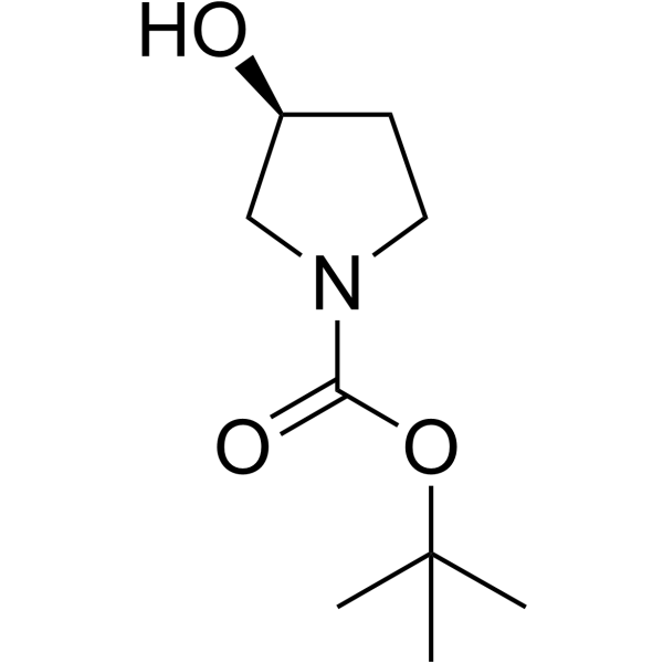 (S)-N-Boc-3-hydroxypyrrolidine 101469-92-5